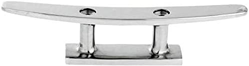 Boat Cleat 4" 316 Stainless Steel Open Base Pack of 2 5 Boat Cleat 4" 316 Stainless Steel Open Base Pack of 2 - Image 5