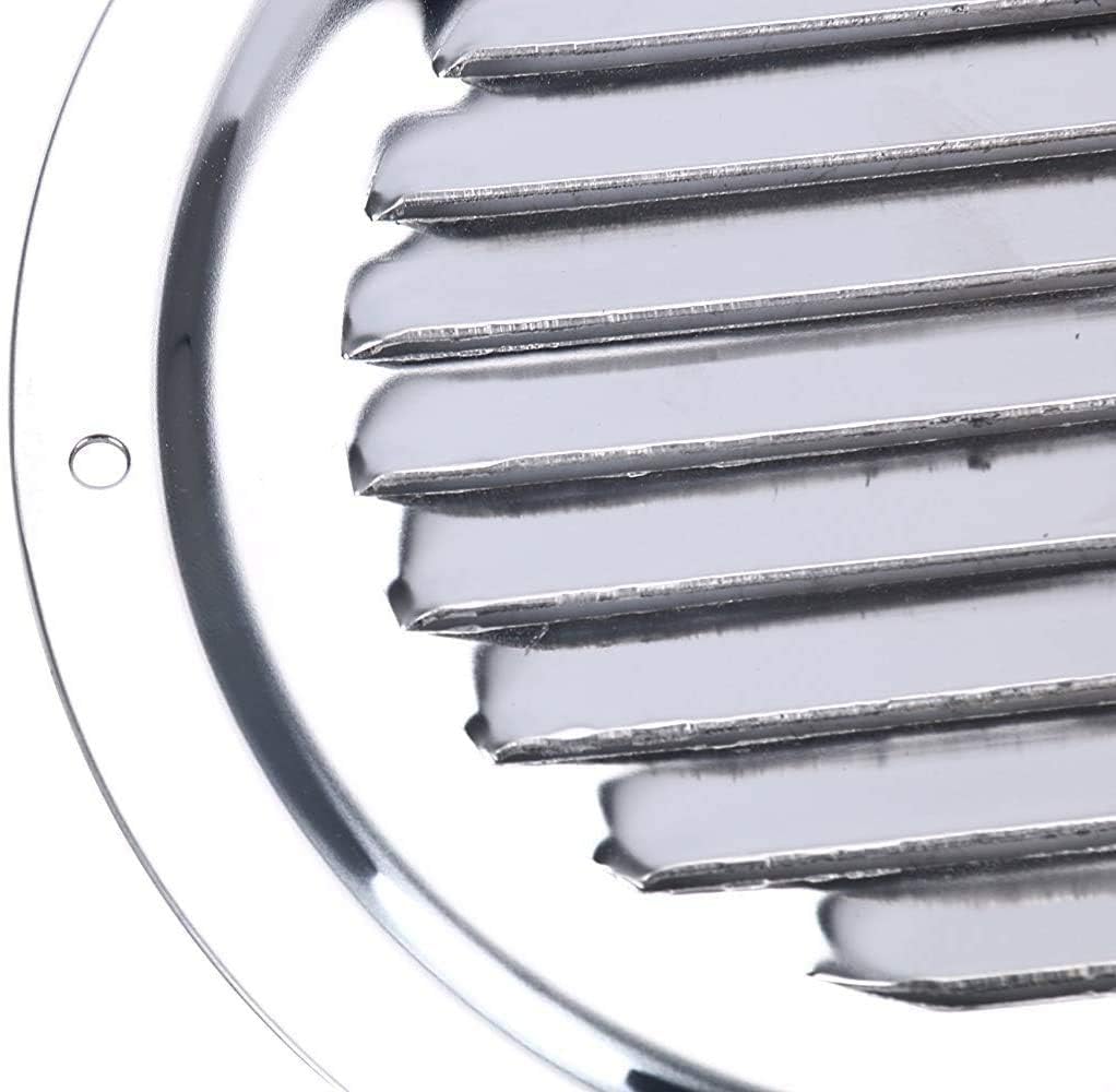 Round Louvered Vent 102mm Stainless Steel Marine 3 Round Louvered Vent 102mm Stainless Steel Marine - Image 3