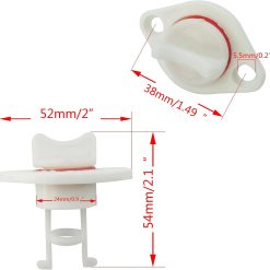 Alternative view of Nylon Marine Drain Plug Socket 25mm with Captive Screw 2pcs