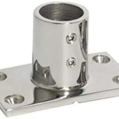 Stainless Steel 90° Handrail Fitting 1" Rectangular Base