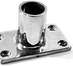 Alternative view of Stainless Steel 90° Handrail Fitting 1" Rectangular Base