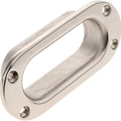 Alternative view of Stainless steel hawse pipe fairlead 136 x 61mm