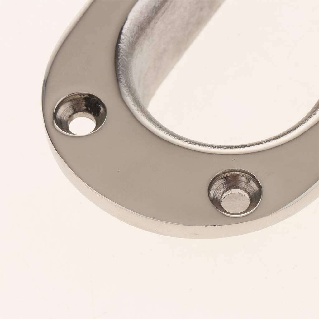 Stainless steel hawse pipe fairlead 136 x 61mm 3 Stainless steel hawse pipe fairlead 136 x 61mm - Image 3