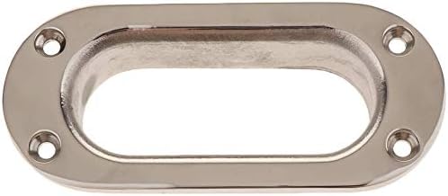 Stainless steel hawse pipe fairlead 136 x 61mm 4 Stainless steel hawse pipe fairlead 136 x 61mm - Image 4