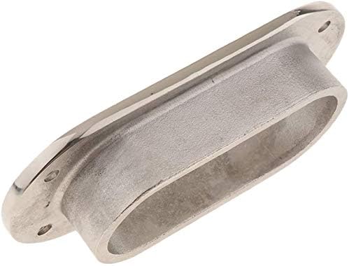 Stainless steel hawse pipe fairlead 136 x 61mm 6 Stainless steel hawse pipe fairlead 136 x 61mm - Image 6