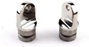 Stainless Steel Boat Bimini Top Eye 1" Rounded Hardware Pair