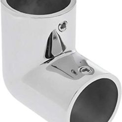 Marine grade 316 stainless steel boat hand rail 90° elbow fitting