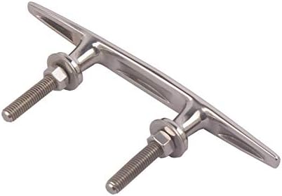 Stainless Steel 316 Stud Mount Cleat 6 inch 3 Stainless Steel 316 Stud Mount Cleat 6 inch - Image 3
