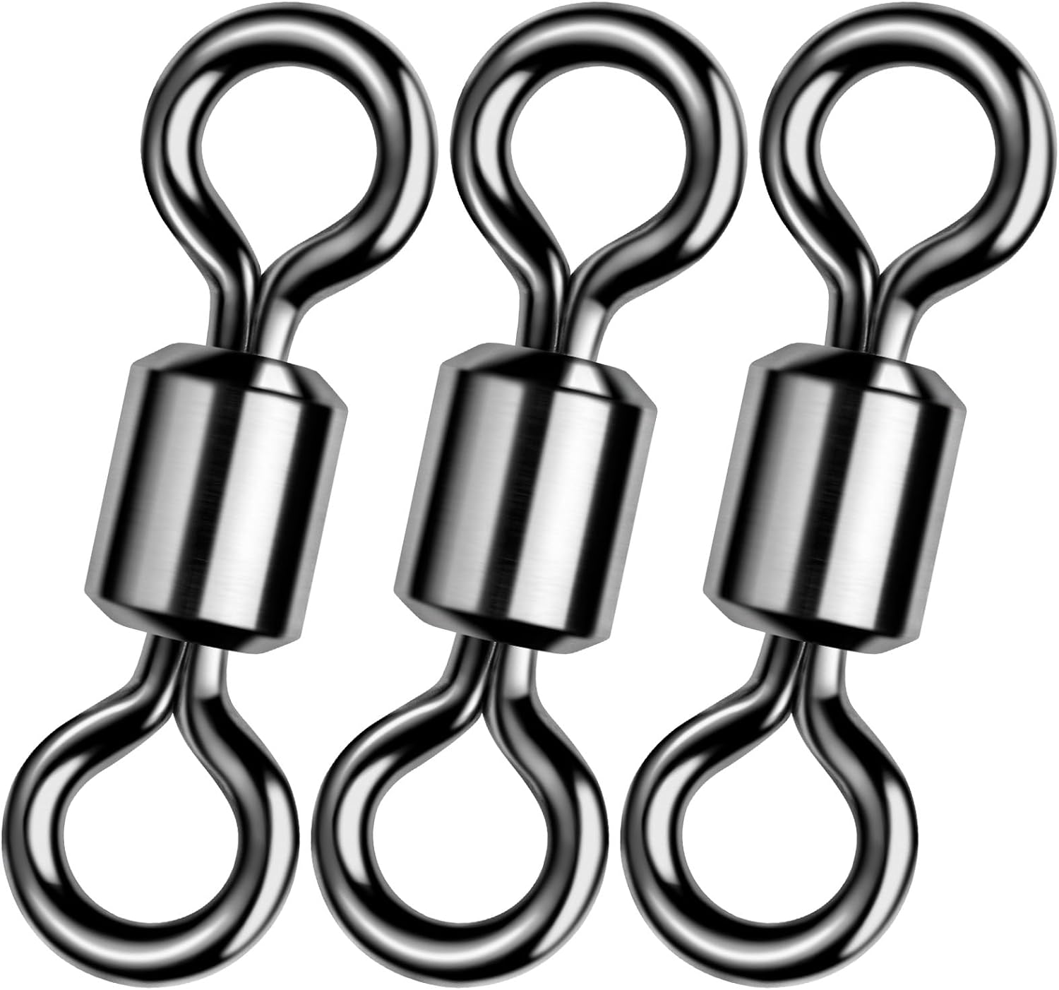 Fishing barrel swivels 31LB test #10, 50-pack 1 Fishing barrel swivels 31LB test #10, 50-pack