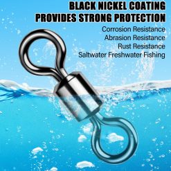 Fishing barrel swivels 31LB test #10, 50-pack 10 V1259 DP01 A 1443 202603310020 03