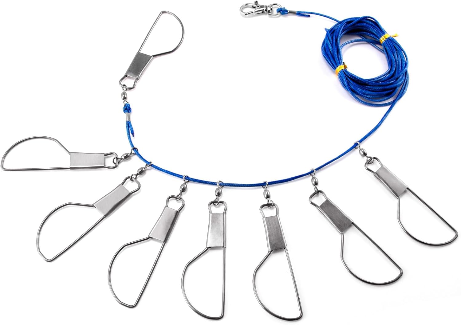 Fish stringer 16ft with 8 stainless steel snaps and ground pillar 7 Fish stringer 16ft with 8 stainless steel snaps and ground pillar - Image 7