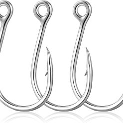 Inline Fishing Hooks 5X Strong #3/0 High Carbon Steel