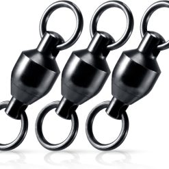 30-Pack Fishing Ball Bearing Swivels #0 33lb