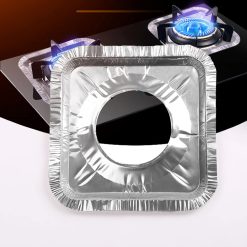 Gas burner liners 50 pack 8.5" aluminium foil stove covers 15 V1259 DP01 A 1514 202603310615 07
