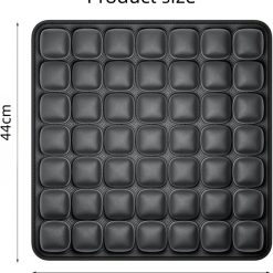Alternative view of 3D Air Cell Travel Cushion - Inflatable Seat Cushion for Airplane, Car, Office Chair, and Wheelchair