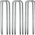 12 Inch Galvanized Ground Stakes 6 Pack