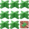 Deck spacer tool kit, 8 pieces, 4 thicknesses
