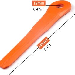 Alternative view of Pack of 24 Plastic Replacement Blades for Stihl Polycut 6-2, 28-2, 48-2,6-3, 7-3, 27-3, 47-3, Replace 4002 007 1000
