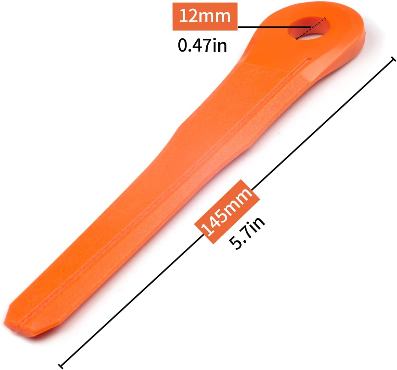 Pack of 24 Plastic Replacement Blades for Stihl Polycut 6-2, 28-2, 48-2,6-3, 7-3, 27-3, 47-3, Replace 4002 007 1000 2 Pack of 24 Plastic Replacement Blades for Stihl Polycut 6-2, 28-2, 48-2,6-3, 7-3, 27-3, 47-3, Replace 4002 007 1000 - Image 2