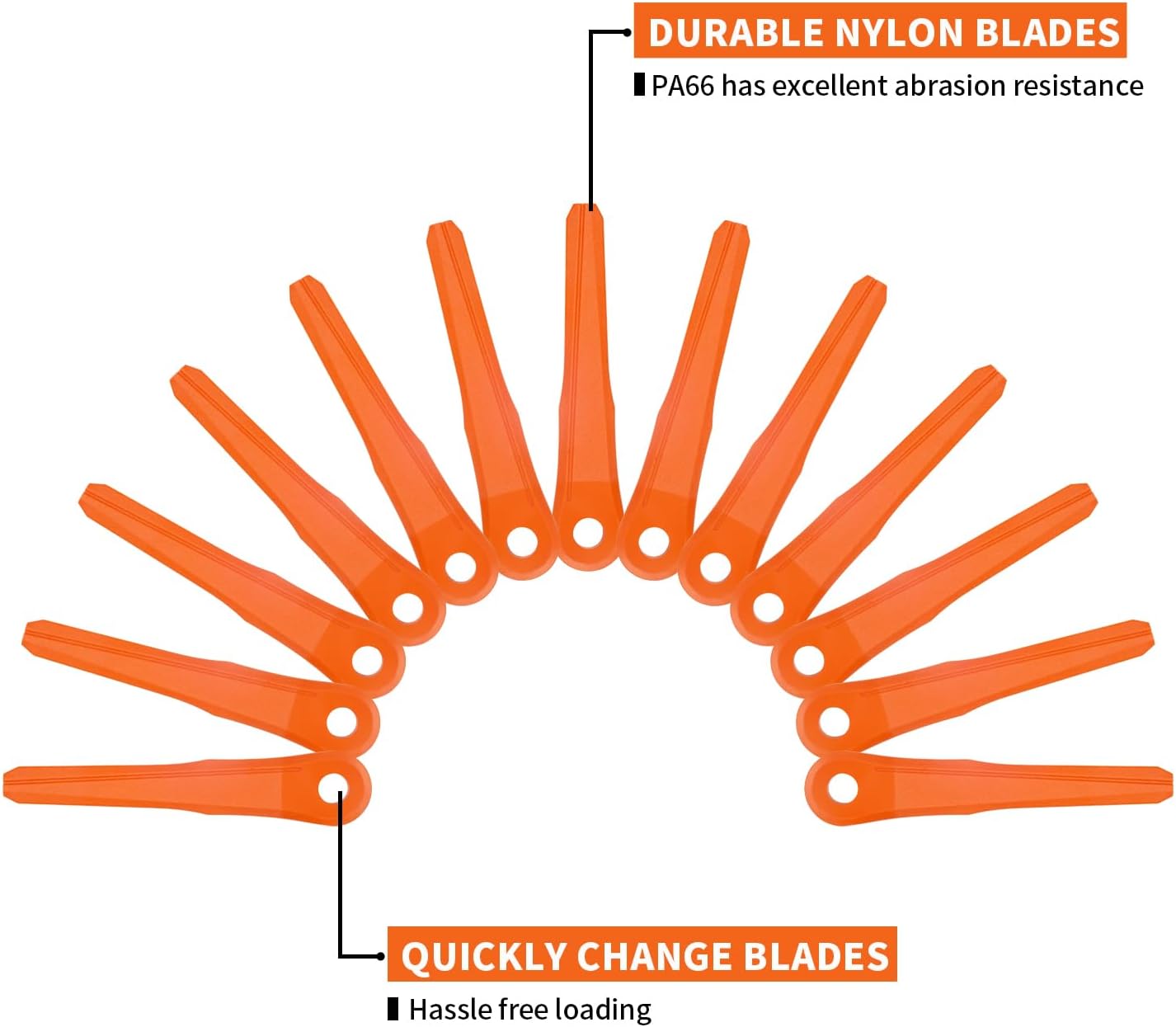 Pack of 24 Plastic Replacement Blades for Stihl Polycut 6-2, 28-2, 48-2,6-3, 7-3, 27-3, 47-3, Replace 4002 007 1000 3 Pack of 24 Plastic Replacement Blades for Stihl Polycut 6-2, 28-2, 48-2,6-3, 7-3, 27-3, 47-3, Replace 4002 007 1000 - Image 3