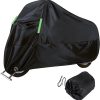 Heavy Duty PVC Motorcycle Cover 2XL/3XL for Weather Protection, for Rain, Snow, 530g Universal Fit