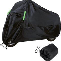 Heavy Duty PVC Motorcycle Cover 2XL/3XL for Weather Protection, for Rain, Snow, 530g Universal Fit