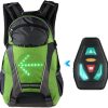 Cycling Backpack with LED Turn Signals and Reflective Strips