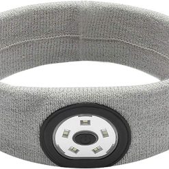 Sport Sweat Headbands with LED Lights for Men Women Workout Head Band Sweatbands Outdoor Running Night Safety