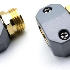 4 Pack Heavy Duty Garden Hose Repair Fittings, Aluminum Mender Female Male Hose Repair Coupler Connector with Clamp, Fits All 3/4 Inch or 5/8 Inch Garden Hose 13 V1259 DP01 A 2827 202604030105 05 1