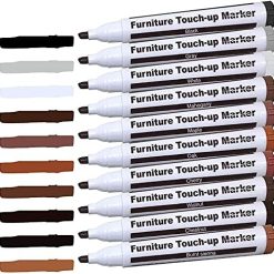 Alternative view of Furniture Wood Repair Markers Kit,Touch Up Markers and Wax Sticks with Sharpener,for Stains, Scratches, Floors, Tables, Desks, Carpenters, Bedposts, Touch-Ups, Cover-Ups, Molding Repair - Set of 21
