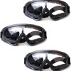 Children’s Safety Glasses－3 Pack of Kids Outdoor Game Protective Goggles Safety Goggles Eyewear for Nerf N-Strike Elite Gun Toy Gun Game Eye Protection & Laboratory Work Safety Glasses