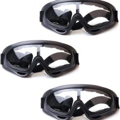 Children’s Safety Glasses－3 Pack of Kids Outdoor Game Protective Goggles Safety Goggles Eyewear for Nerf N-Strike Elite Gun Toy Gun Game Eye Protection & Laboratory Work Safety Glasses