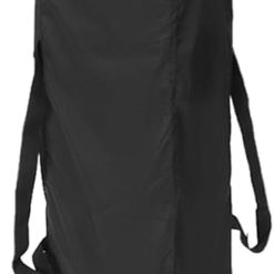 Canopy Tent Storage Bag Waterproof UV Resistant 55 Inch Extra Large Duffel Bag for Travel Camping Sports Equipment Storage, Outdoor Tent Replacement Storage Bag for Courtyard Backyard Garden Black