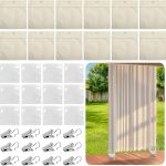 12 Pack Outdoor Curtain Weight Bags with Clips