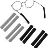 4 Pairs Soft Cotton Glasses Ear Grips – Anti-Slip, Pain Relief Ear Cushions for All-Day Wear | Universal Fit for Reading/Sunglasses/Sport, Lightweight & Washable