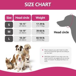Alternative view of Waterproof Dog Ear Covers for Grooming, Bathing,Swimming, Pet Calming Hoodie Dog Ear Muffs Noise Protection for Blow Drying Sleep Help Headband (Pink，M)