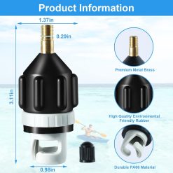 Alternative view of SUP Pump Adapter Set, 2-Piece Inflatable Boat