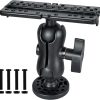 Fish Finder Mount Base with 360° Rotation Ball Bracket