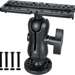 Fish Finder Mount Base with 360° Rotation Ball Bracket