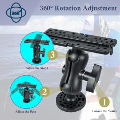 Fish Finder Mount Base with 360° Rotation Ball Bracket 9 V1259 DP01 A 3800 202604030845 02
