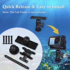 Fish Finder Mount Base with 360° Rotation Ball Bracket 13 V1259 DP01 A 3800 202604030845 06