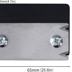 Alternative view of Woodworking Edge Trimmer, Hand Planer Edge Bander for Burrs,Edge Corner Planer,Wood Chamfering Fillet Scraper,Edge Banding Cutter for PVC ABS Melamine Veneer,Deburring Tool,MG-022BK