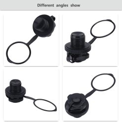 Alternative view of Inflatable boat valve 2-piece Boston screw plug