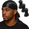 2PCS Wave Caps for Men, Compression Cap over Durags