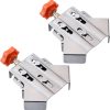 2pcs Stainless Steel Right Angle Clamp, 90 Degree Right Angle Clamp for Woodworking, Photo Framing