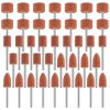 Sanding Bits for Dremel Rotary Tool, Grinding Stone Sanding Drill Bits with 1/8" Shank, Aluminium Oxide Tough Enough to Metal Rust Removal/Smoothing/Sharpening, Different Shape Meet More Needs, 42Pcs