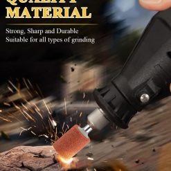 Alternative view of Sanding Bits for Dremel Rotary Tool, Grinding Stone Sanding Drill Bits with 1/8" Shank, Aluminium Oxide Tough Enough to Metal Rust Removal/Smoothing/Sharpening, Different Shape Meet More Needs, 42Pcs