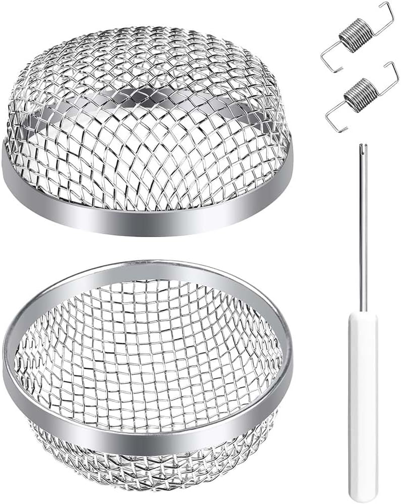 RV furnace vent insect screen 2 pack with installation tool 1 RV furnace vent insect screen 2 pack with installation tool