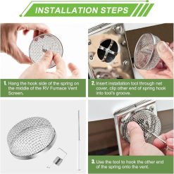 RV furnace vent insect screen 2 pack with installation tool 11 V1259 DP01 A 4176 202604031041 04