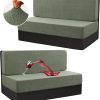 Waterproof RV Dinette Cushion Cover Booth Set Seagrass